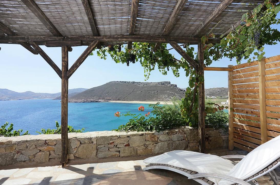 ホテル Albatros Club Mykonos Panormos  エクステリア 写真