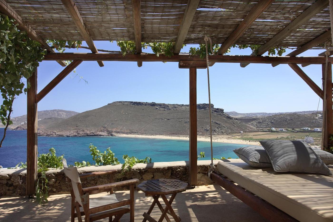 ホテル Albatros Club Mykonos Panormos  エクステリア 写真