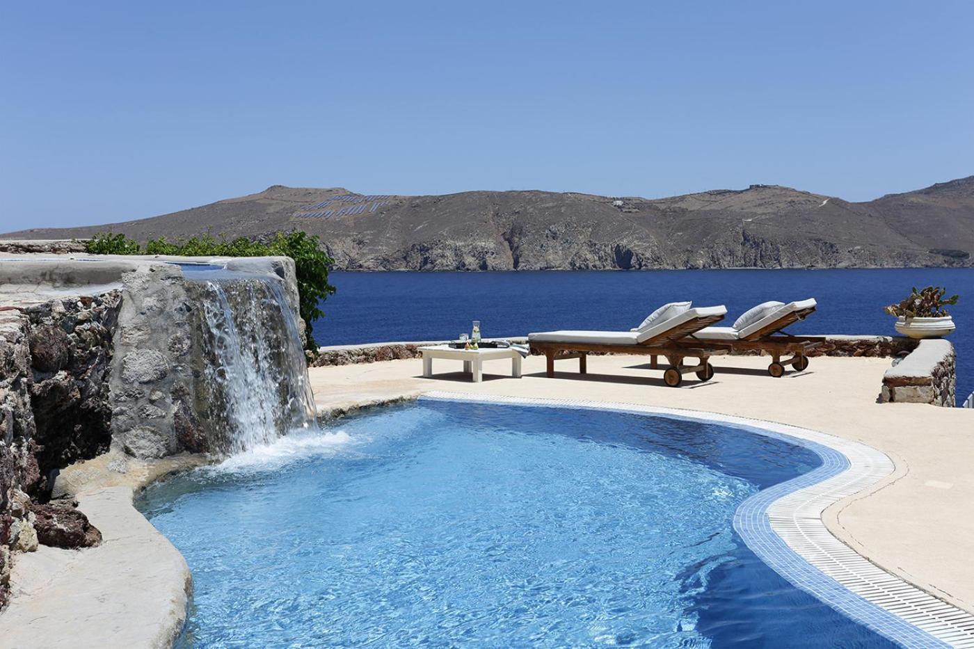 ホテル Albatros Club Mykonos Panormos  エクステリア 写真