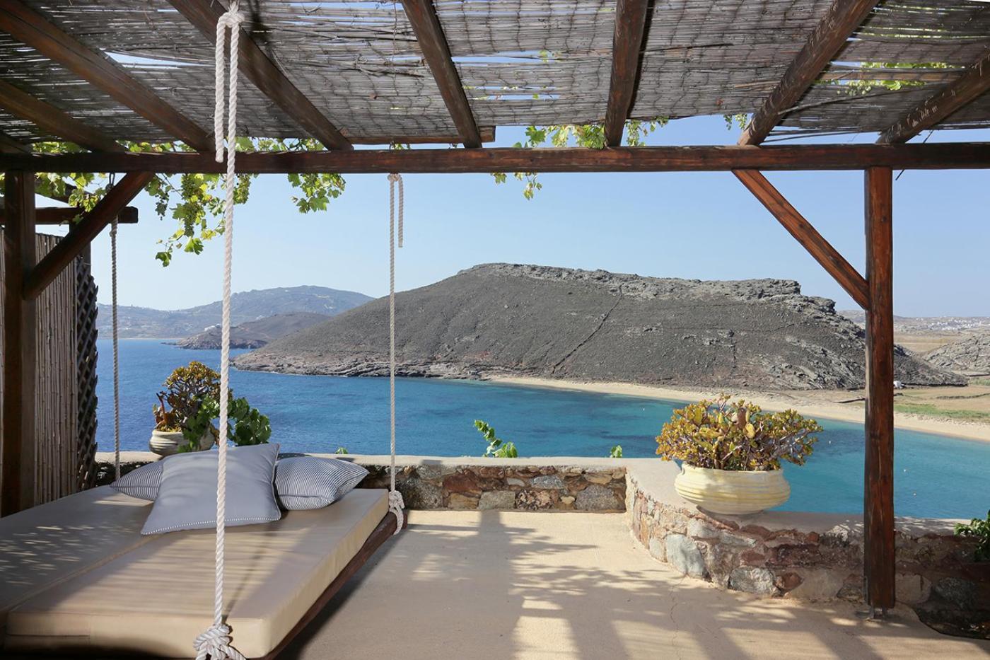ホテル Albatros Club Mykonos Panormos  エクステリア 写真
