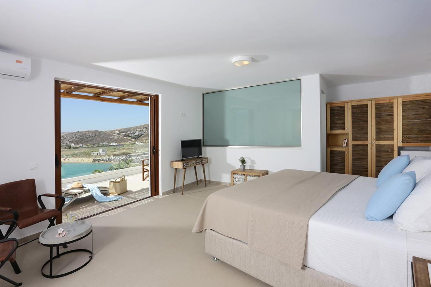 ホテル Albatros Club Mykonos Panormos  エクステリア 写真