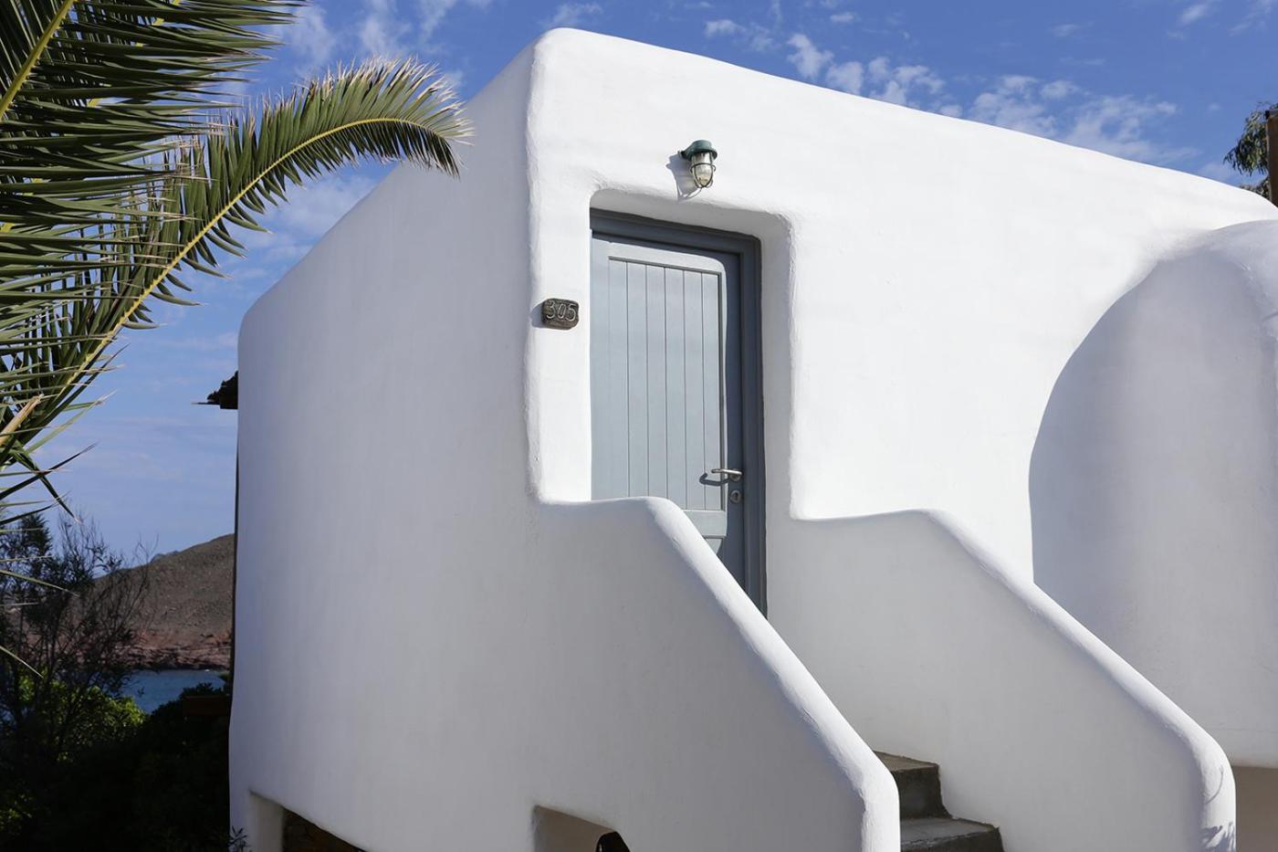 ホテル Albatros Club Mykonos Panormos  エクステリア 写真