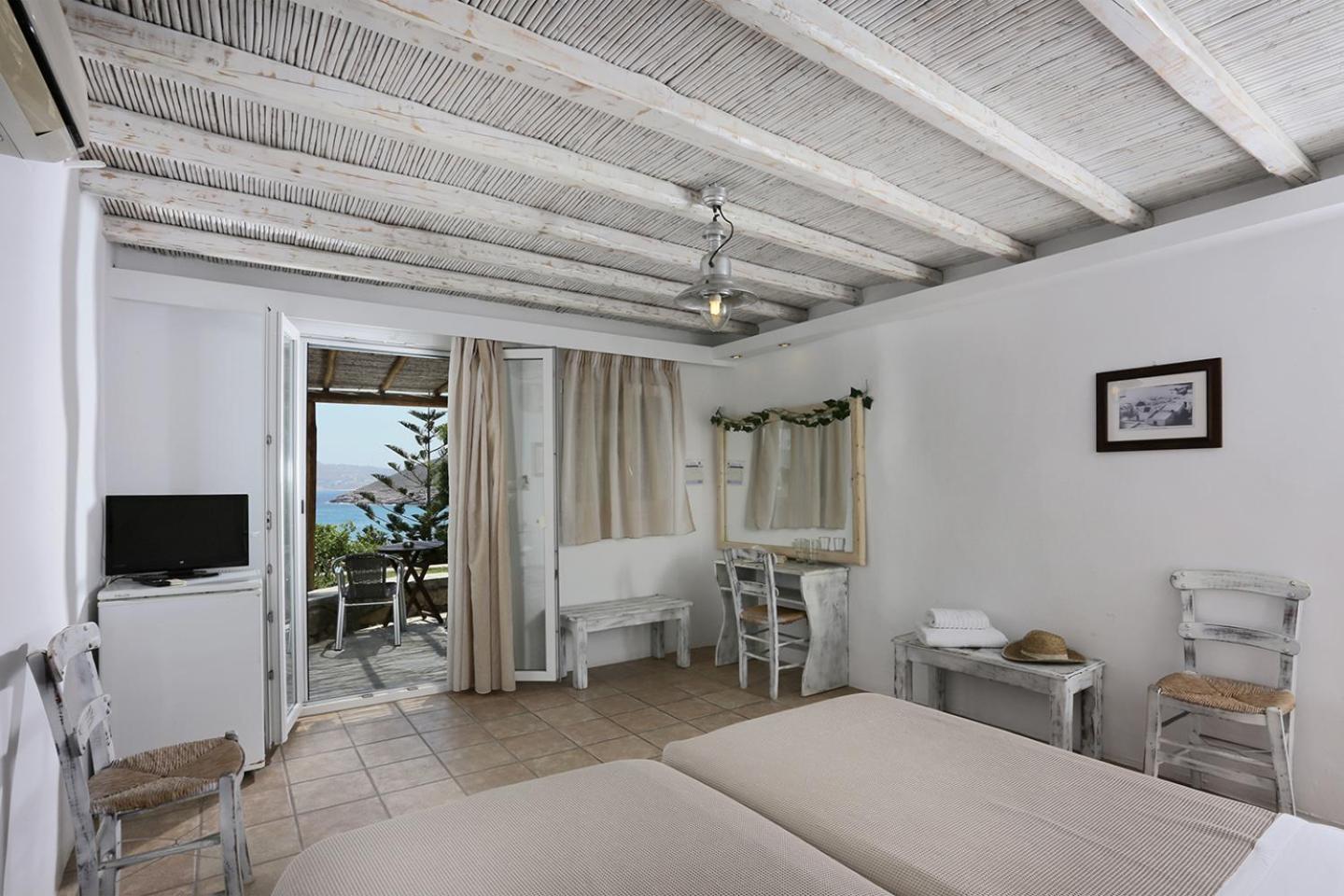 ホテル Albatros Club Mykonos Panormos  エクステリア 写真