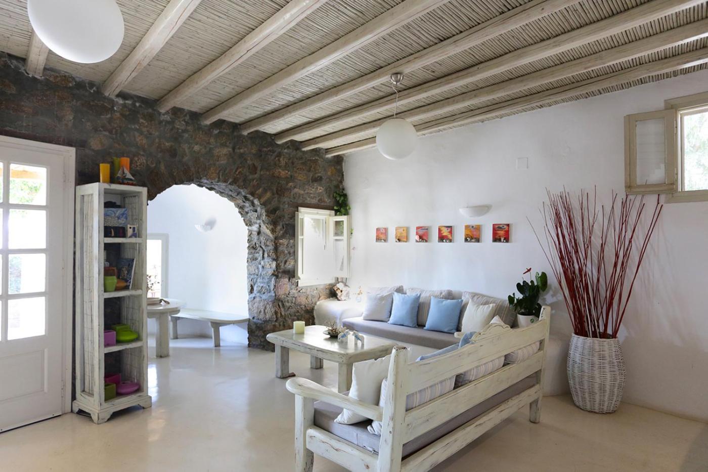 ホテル Albatros Club Mykonos Panormos  エクステリア 写真