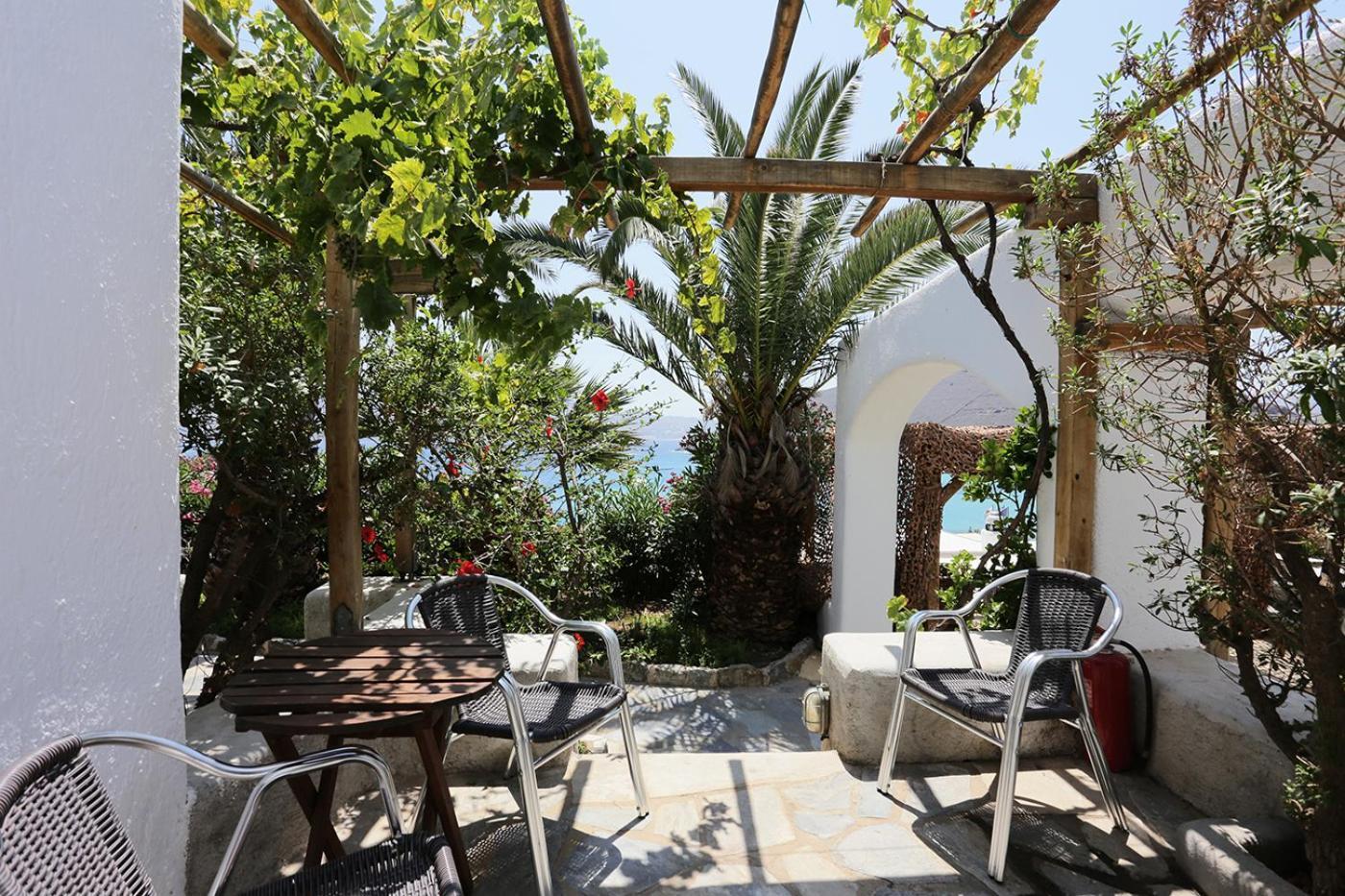 ホテル Albatros Club Mykonos Panormos  エクステリア 写真